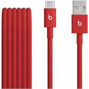 Cablu date BEATS MFEJ4ZM/A, USB-A - USB-C, 1.5m, rosu