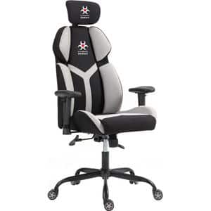 Scaun gaming MYRIA MG7435, negru-gri