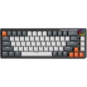 Tastatura Gaming Wireless mecanica MYRIA MG7530, Bluetooth, USB, Layout US, negru