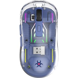 Mouse Gaming Wireless MYRIA MY7531, 4800 dpi, albastru