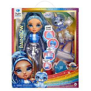 Papusa RAINBOW HIGH Skyler Bradshaw MGA120216EU, 4 ani+, albastru-alb