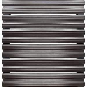 Sipca metalica gard Simetrica, 11.5 x 200 cm, maro mat, 25 bucati