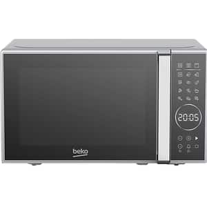 Cuptor microunde cu grill BEKO MGC20130SB, 20l, 700W, argintiu-negru