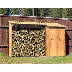 Sopron gradina DURAMAX, metal, 272.4 x 108.8 x 160.4 cm, maro