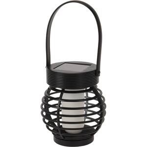 Decoratiune gradina CX2100570, incarcare solara, 10 x 10 x 11 cm, negru