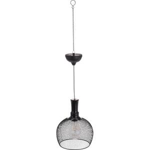 Lampadar gradina DS1000020, incarcare solara, 18.5 x 18.5 x 22.5 cm, negru