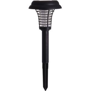 Lampa solara anti-tantari, incarcare solara, 14.5 x 14.5 x 40.5 cm, negru