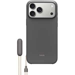 Husa telefon BEATS iPhone 17 Pro Max KickStand cu MagSafe - Granite Gray, MGY94LL/A