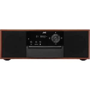 Microsistem audio JVC RD-E761, 16W, Bluetooth, USB, CD, Radio FM, maro
