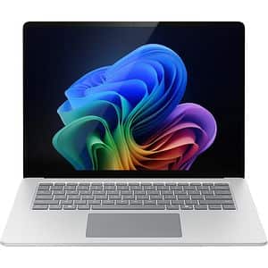 Laptop MICROSOFT Surface Laptop 7, Snapdragon X Elite-Qualcomm X1E-80-100 pana la 4.0GHz, 15" Touch, 16GB, SSD 512GB, Qualcomm Adreno, Windows 11 Home, Platinum