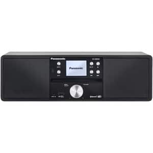 Microsistem audio PANASONIC SC-DM202EG-K, 24W, Bluetooth, USB, CD, Radio FM, negru