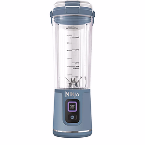 Blender portabil NINJA Blast BC151EUNV, 0.53l, 1 treapta viteza, albastru-gri
