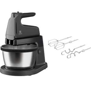 Mixer cu bol ELECTROLUX ESM4B, 3.5l, 500W, 5 trepte viteza, negru-argintiu