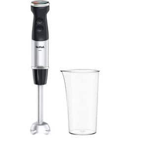 Mixer vertical TEFAL Quickchef+ HB671830, 0.8l, 1000W, 20 trepte viteza, negru-argintiu