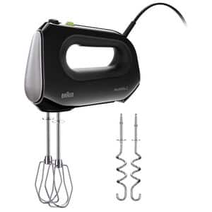Mixer de mana BRAUN MultiMix 2 HM2110BK, 500W, 4 trepte viteza, negru