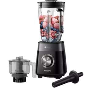 Blender PHILIPS Seria 5000 HR3032/00, 0.7l, 1200W, 3 treapta viteza, negru-argintiu inchis
