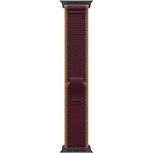 Bratara pentru APPLE Watch 49mm Burgundy Trail Loop - M/L - Black Titanium Finish, MKA94ZM/A