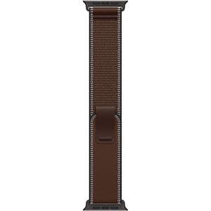 Bratara pentru APPLE Watch 49mm Dark Umber Trail Loop - S/M - Black Titanium Finish, MKAA4ZM/A