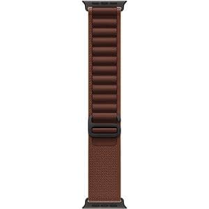 Bratara pentru APPLE Watch 49mm Burgundy AlpineLoop -Small - Black Titanium Finish, MKF04ZM/A