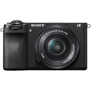 Aparat foto mirrorless SONY ILCE-6700LB, 26MP, 4K, Wi-Fi, negru + Kit cu obiectiv 16-50mm