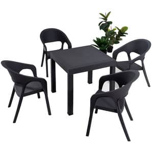Set mobilier gradina GAUGE CONCEPT 78948, 5 piese, antracit