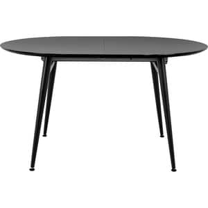 Masa extensibila Nadya, negru, 140/180/220 x 100 x 76 cm