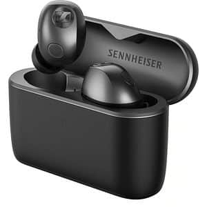 Casti SENNHEISER Momentum True Wireless 5, Bluetooth, In-Ear, Microfon, Noise Cancelling, Graphite