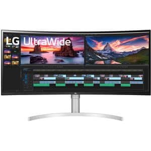 Monitor Gaming curbat LED Nano IPS LG UltraWide 38WN95CP-W, 38", QHD+, 144Hz, AMD FreeSync Premium Pro, alb