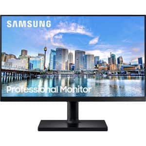 Monitor LED IPS SAMSUNG LF24T450FQRXEN, 24", Full HD, 75Hz, AMD FreeSync, negru