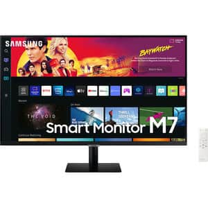 Monitor smart LED VA SAMSUNG M7 LS32BM700UPXEN, 32",4K UHD, 60Hz, HDR10, negru