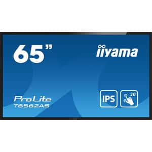 Display interactiv IIYAMA ProLite T6562AS-B1, 65", UHD 4K, Touch, 60Hz, negru