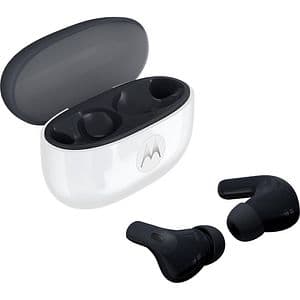 Casti MOTOROLA Moto Buds 2, True wireless, Bluetooth, In-ear, Microfon, Noise Cancelling, Pantone Carbon
