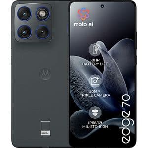 Telefon MOTOROLA Edge 70, 512GB, 12GB RAM, Dual SIM, Gadget Grey