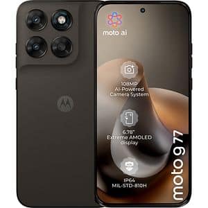 Telefon MOTOROLA G77, 256GB, 8GB RAM, Dual SIM, Black Olive