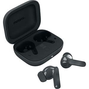 Casti MOTOROLA Moto Buds Bass, True wireless, Bluetooth, In-ear, Microfon, Noise Cancelling, Dark Shadow