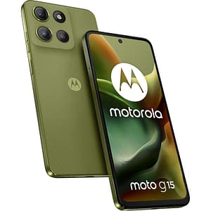 Telefon MOTOROLA Moto G15, 512GB, 8GB RAM, Dual SIM, Iguana Green