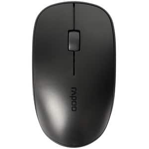 Mouse Wireless RAPOO M200 Silent, Dual Mode, 1300 dpi, Bluetooth, negru