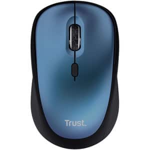 Mouse Wireless TRUST Yvi+ 24551, 1600 dpi, albastru-negru