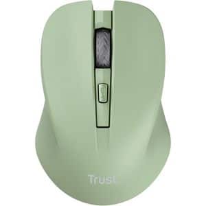 Mouse Wireless TRUST Mydo 25042, 1800 dpi, verde deschis