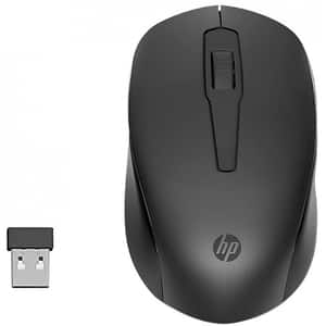 Mouse wireless HP 150, 1600 dpi, negru