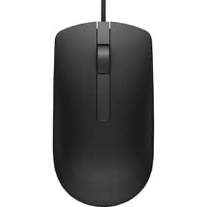 Mouse cu fir DELL MS116, 1000 dpi, negru