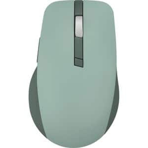 Mouse Wireless ASUS SmartO Mouse MD200 Silent Plus, Dual Mode, 4200 dpi, Bluetooth, verde deschis