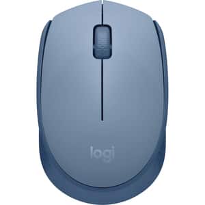 Mouse Wireless LOGITECH M171, 1000 dpi, albastru-gri