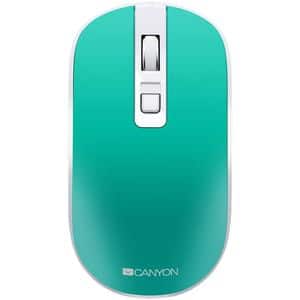 Mouse Wireless CANYON MW-18, 1600 dpi, cyan
