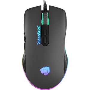 Mouse Gaming FURY Scrapper, 6400 dpi, negru