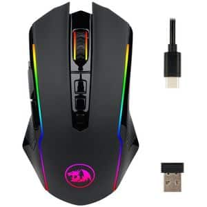 Mouse Gaming Wireless REDRAGON Ranger Lite M910-KS, 8000 dpi, negru