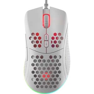 Mouse Gaming GENESIS Krypton 550, 8000 dpi, alb