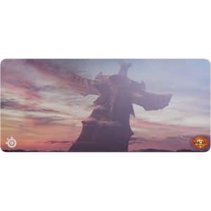 Mouse Pad Gaming STEELSERIES Qck XXL: World of Warcraft Edtion, multicolor