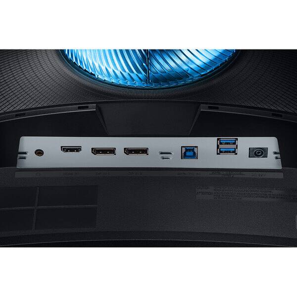 Monitor Gaming curbat LED VA SAMSUNG Odyssey G7 LC27G75TQSPXEN, 27", QHD, 240Hz, AMD FreeSync Premium Pro, G-Sync, negru