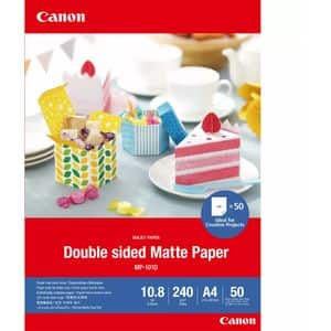 Hartie foto originala CANON Double-sided Matte MP-101D, A4, 50 coli